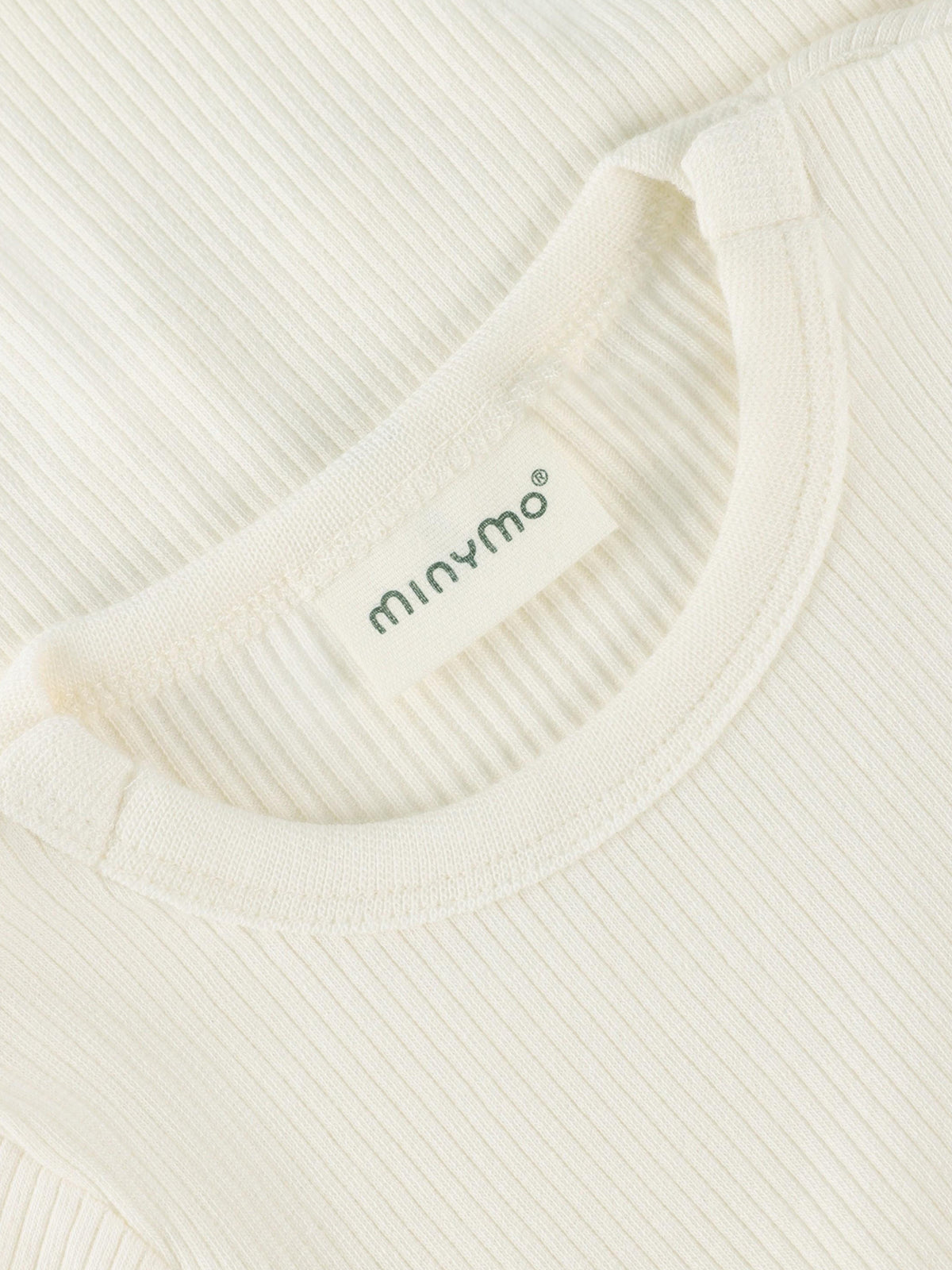 Minymo Body Kurzarm gerippt