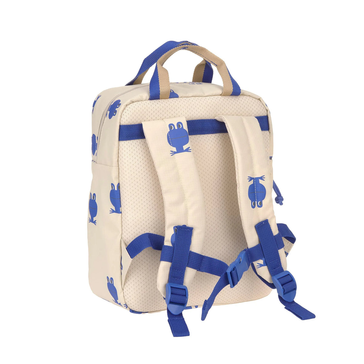 Lässig Kindergartenrucksack Square - Happy Trails, Frosch