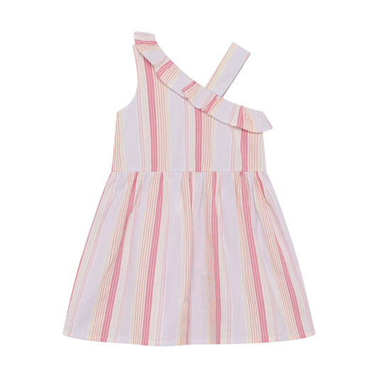Minymo Sommerkleid Seersucker mit Streifen