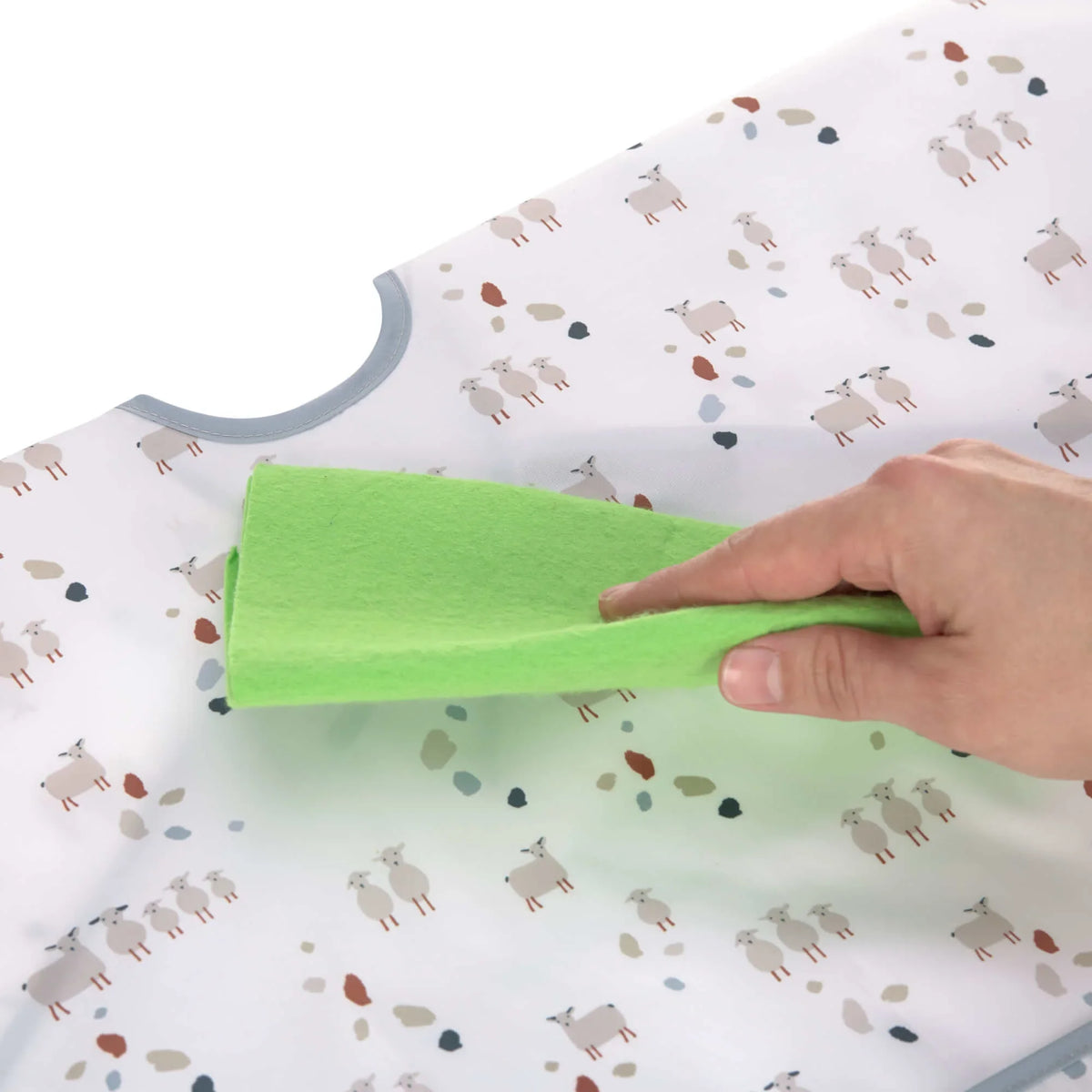 Lätzchen - Ärmellätzchen - Tiny Farmer Sheep im 2er Set von Lässig