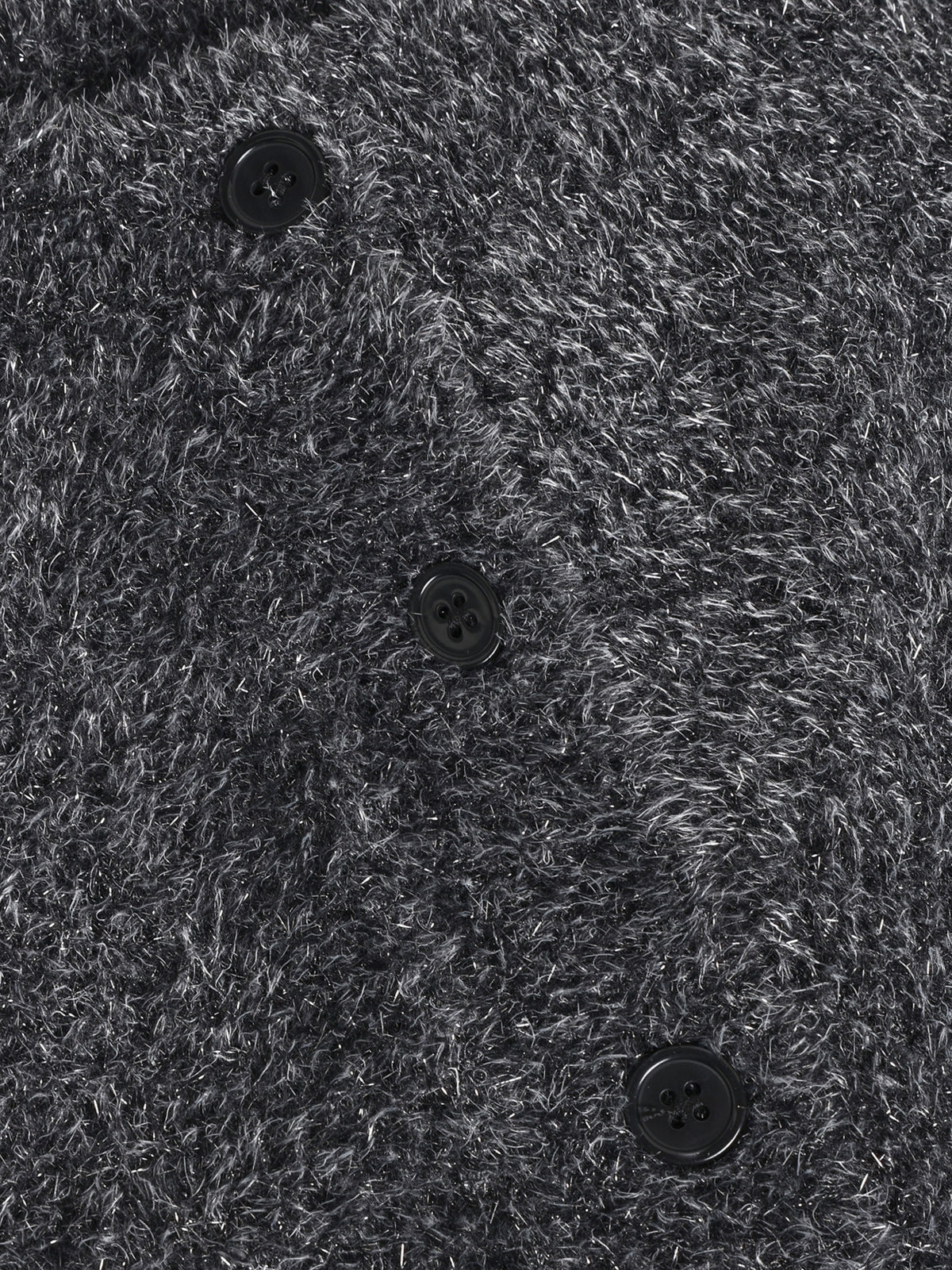 Minymo Strickjacke mit Glitzerfäden