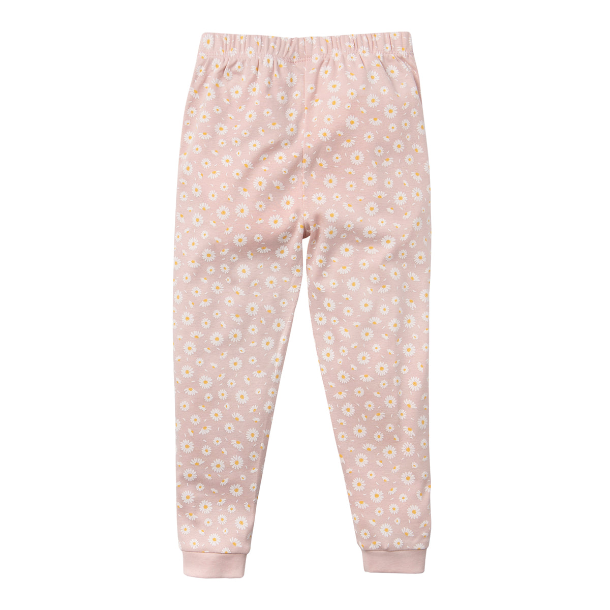People Wear Organic Pyjama in rosa mit Motiv "Gänseblümchen" GOTS