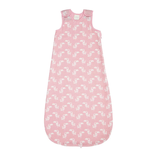 Sense Organics Schlafsack Ymer aus Musselin in rosa