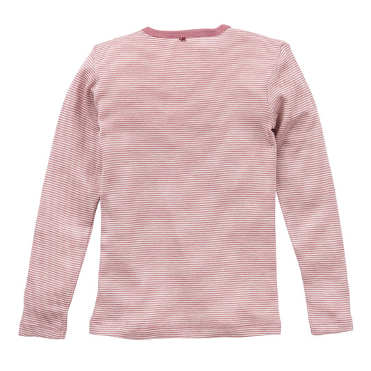 People Wear Organic Langarmshirt aus Wolle und Seide