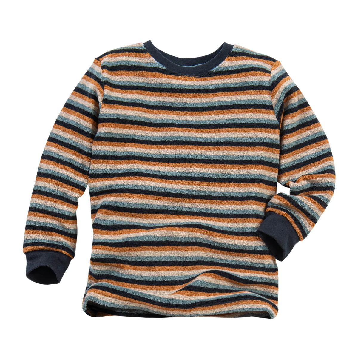 People Wear Organic Schlafanzug Frottée geringelt GOTS