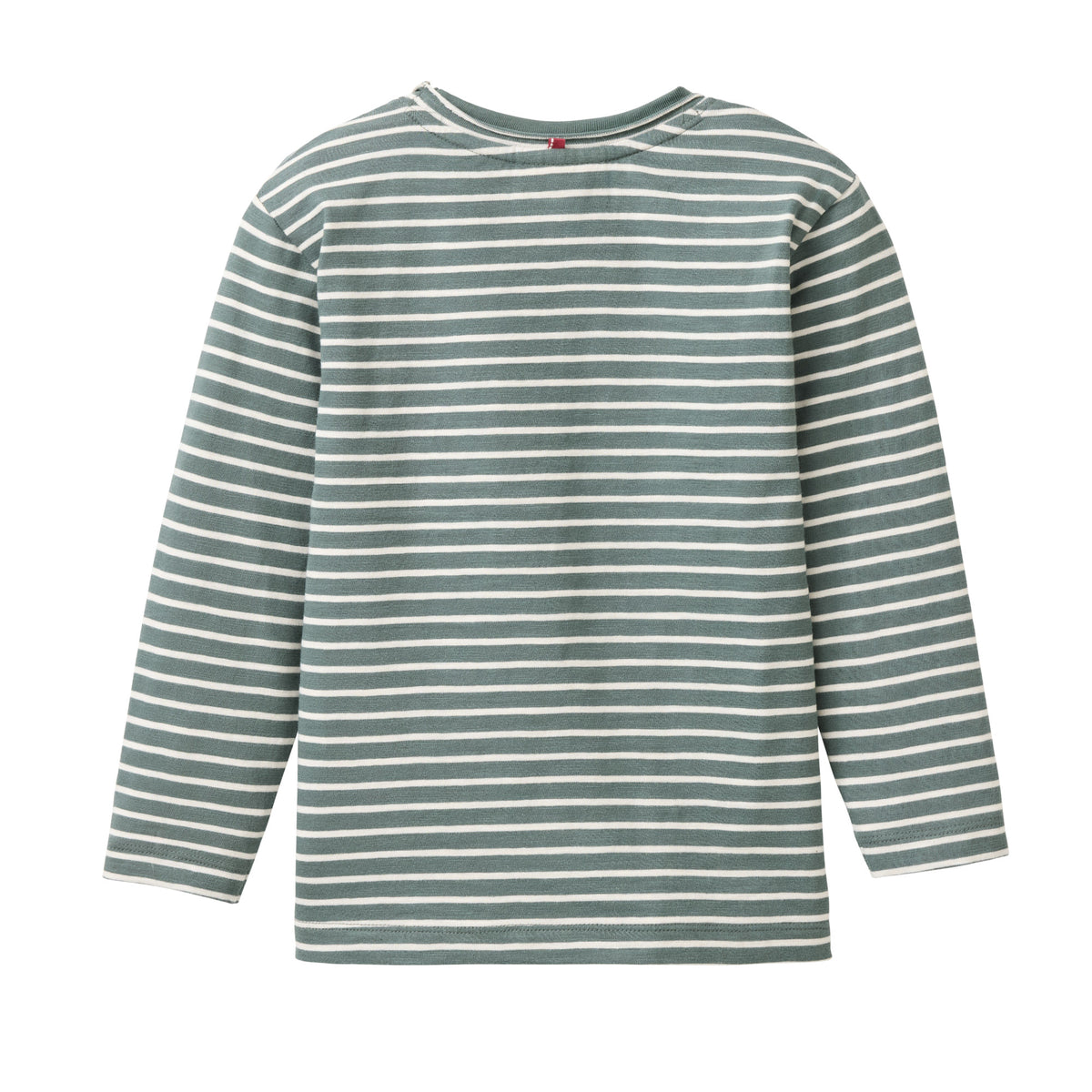 People Wear Organic Langarm-Shirt mit Elch-Applikation GOTS