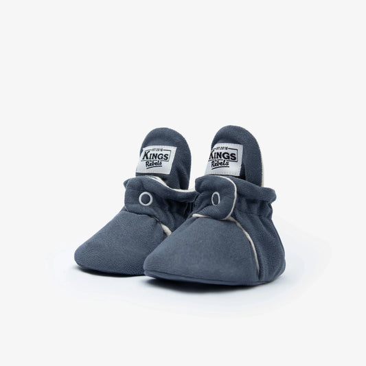 Kings & Rebels Booties Gamuza Gripper - Night Blue