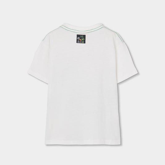 Boboli T-Shirt mit Palmenprint