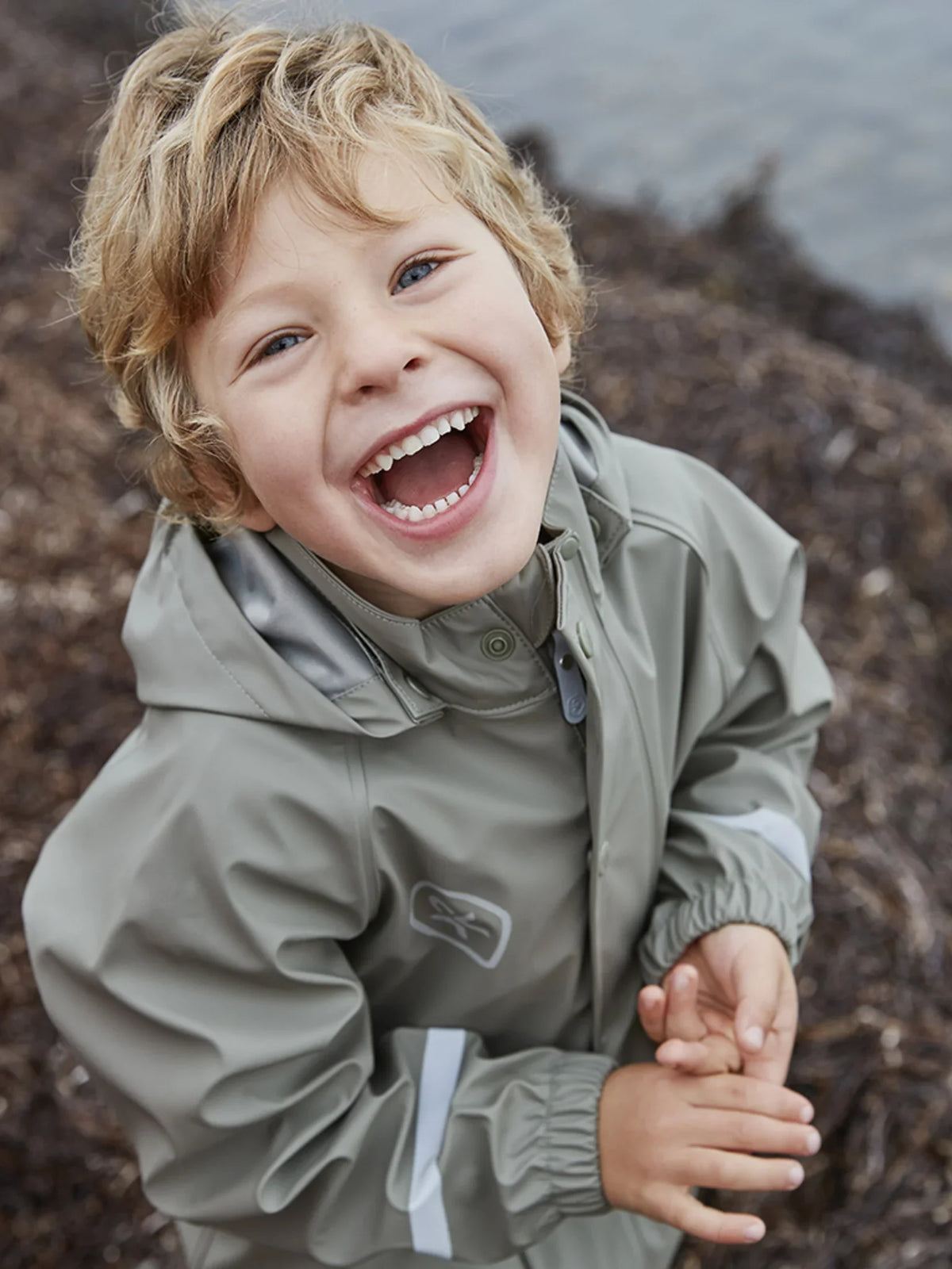 Color Kids Set aus Regenjacke und -hose