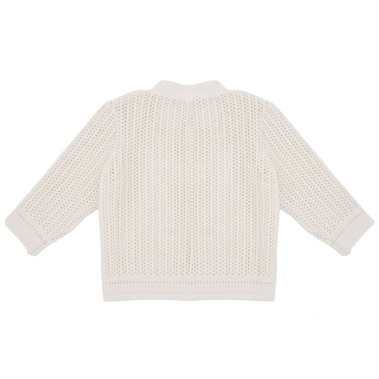 maximo GOTS BABY-Strickjacke,Struktur Knöpfe