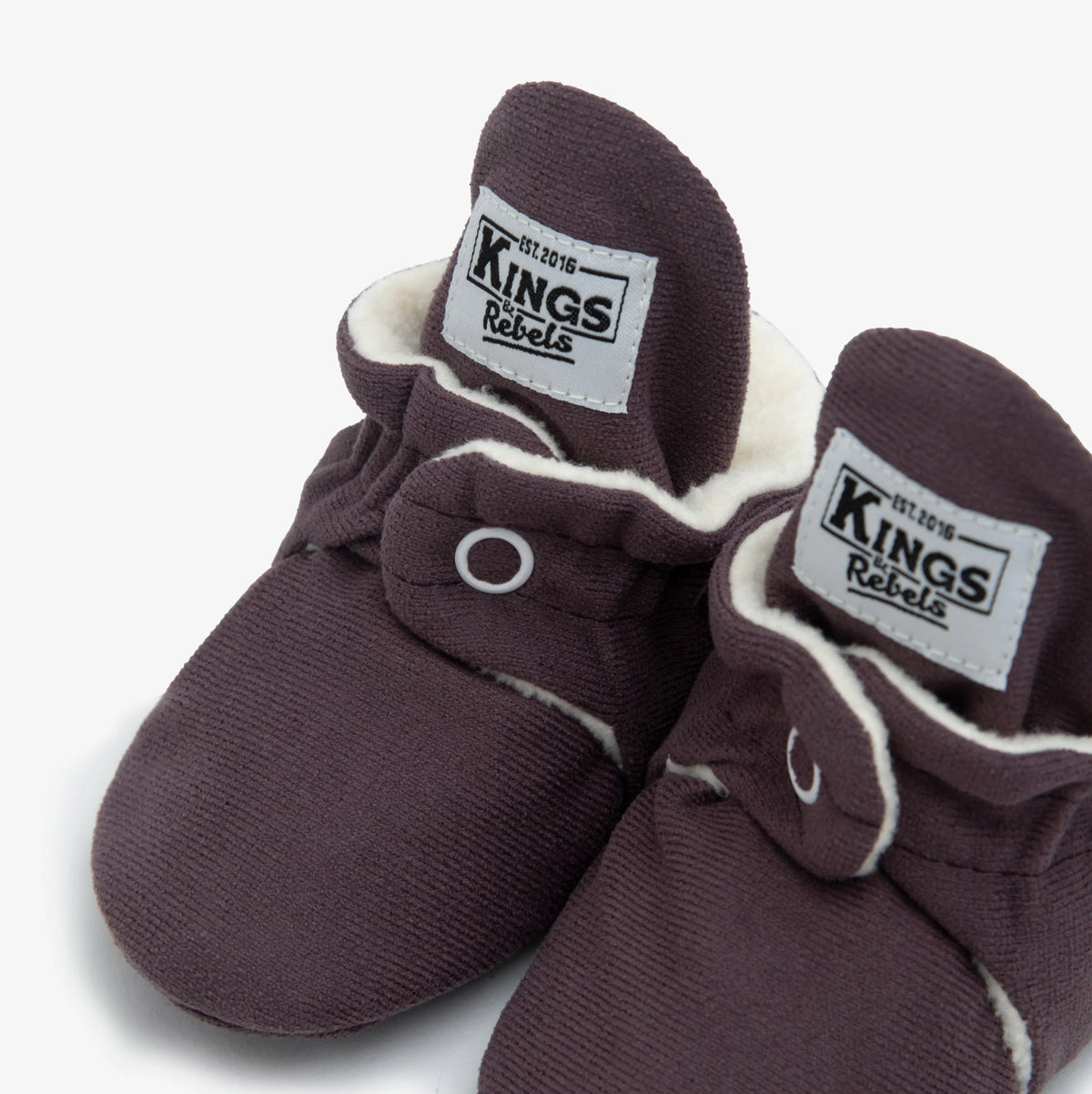 Kings & Rebels Booties Gamuza Classic - Plum