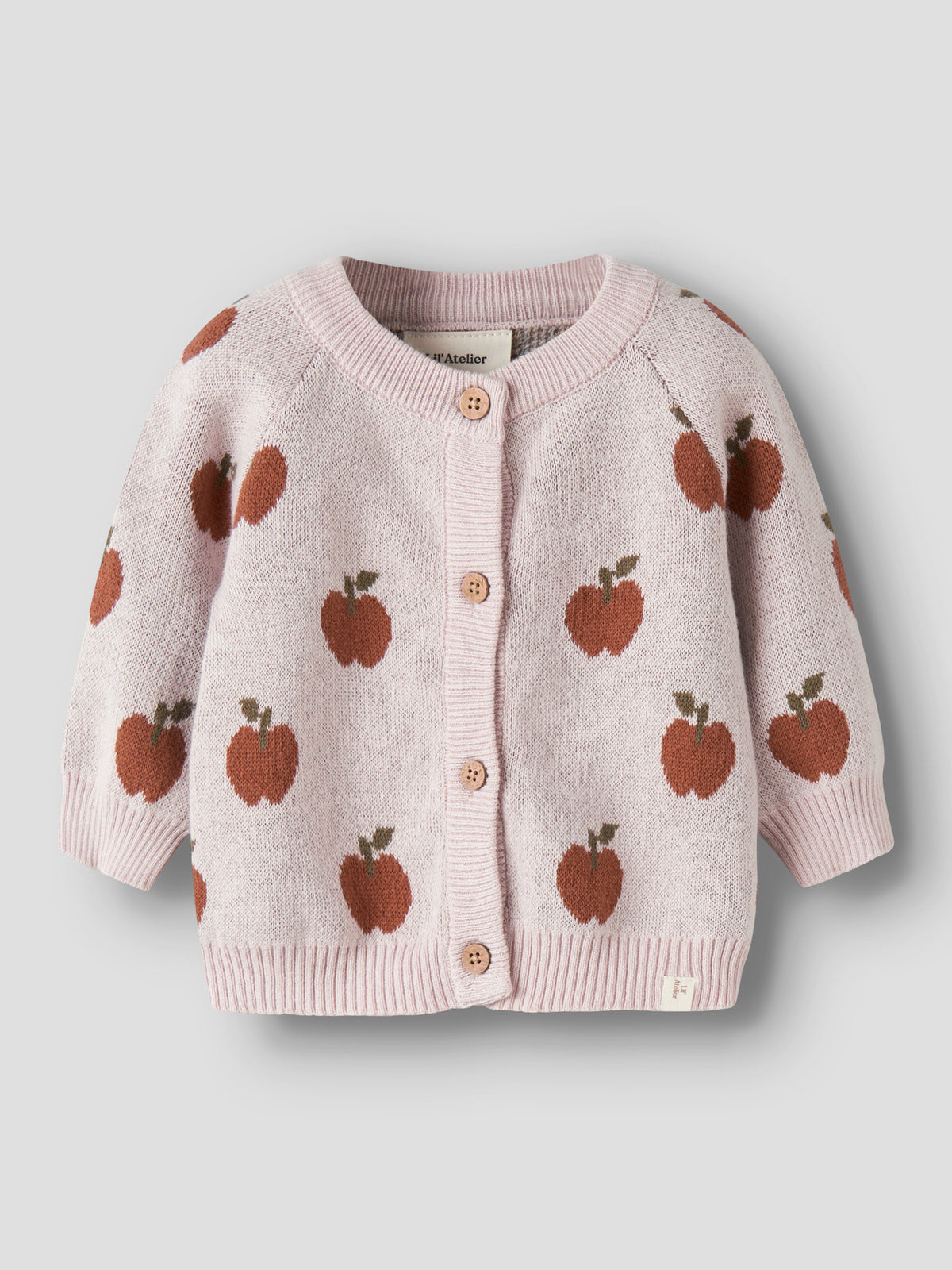 Lil'Atelier Strickjacke Regular Fit aus Bio-Baumwolle