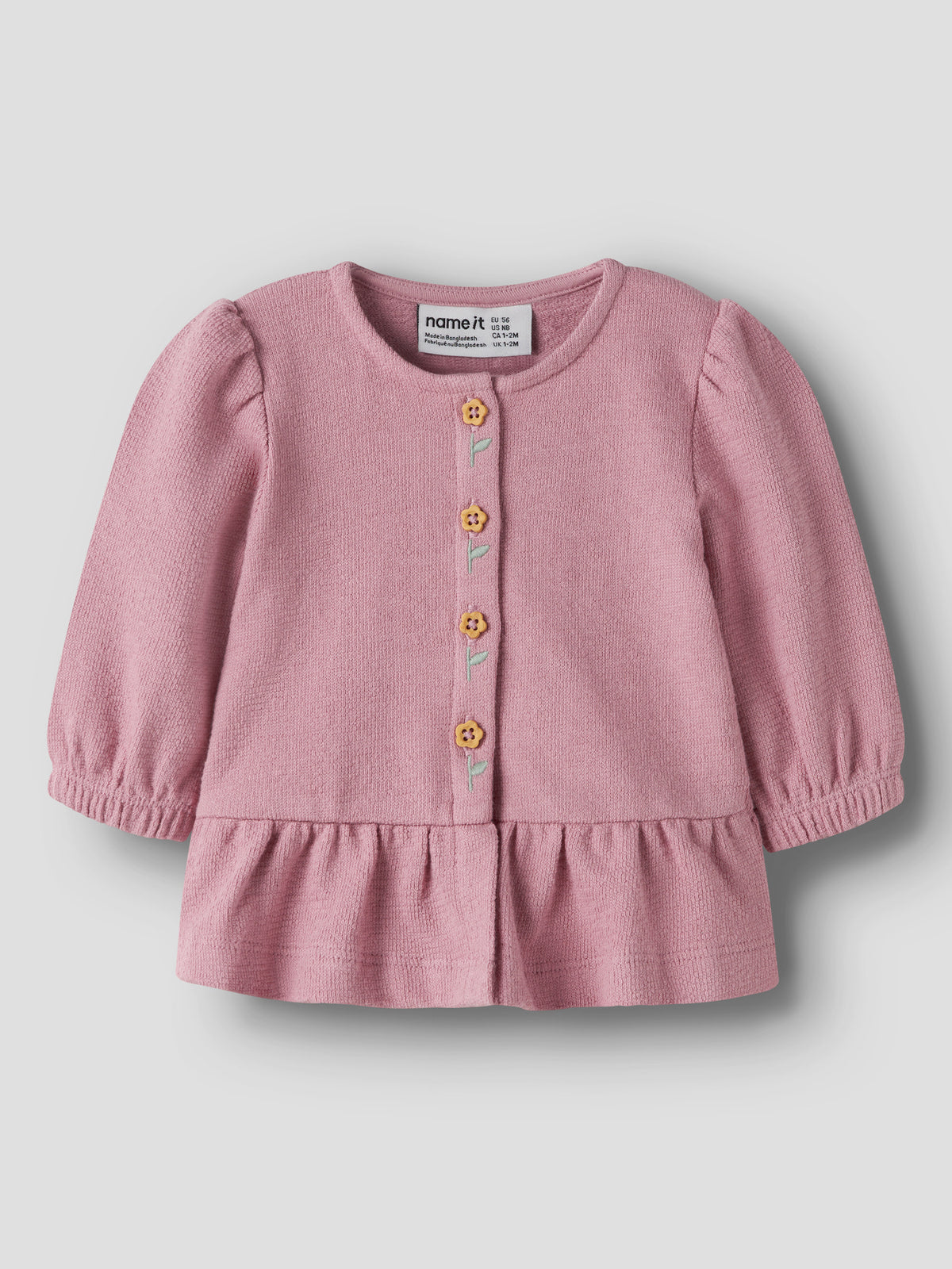 Name it Sweatjacke aus Bio-Baumwolle