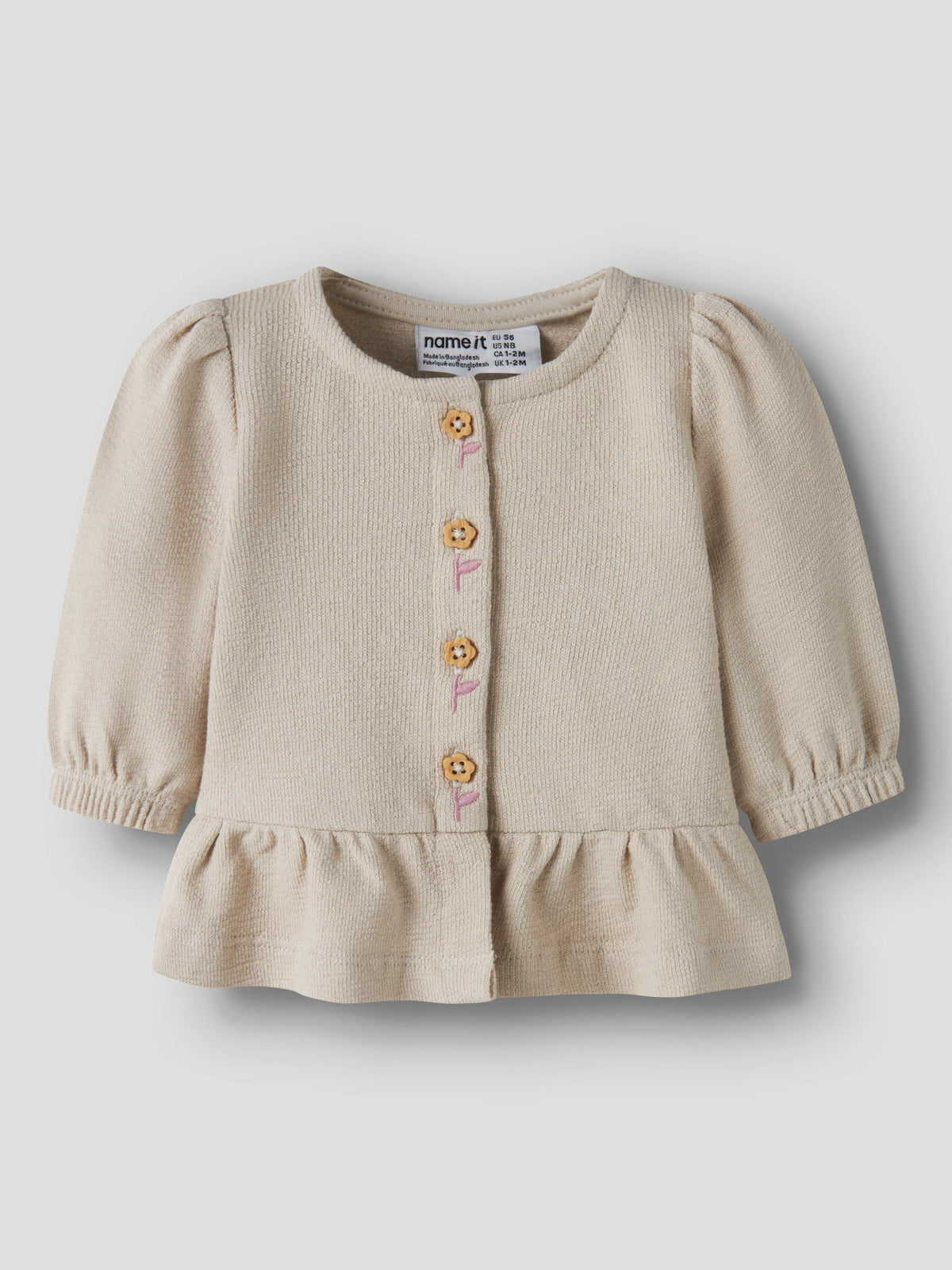 Name it Sweatjacke aus Bio-Baumwolle