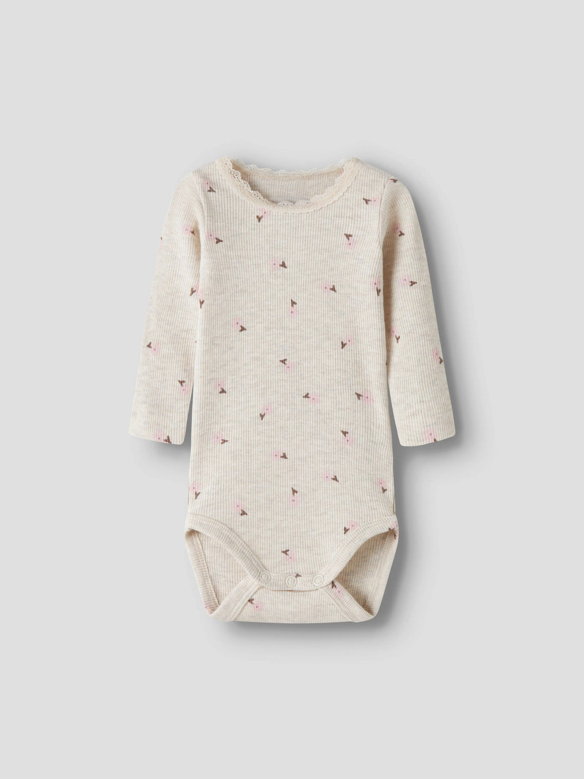 Name it Body Langarm mit kleinem Blümchenprint