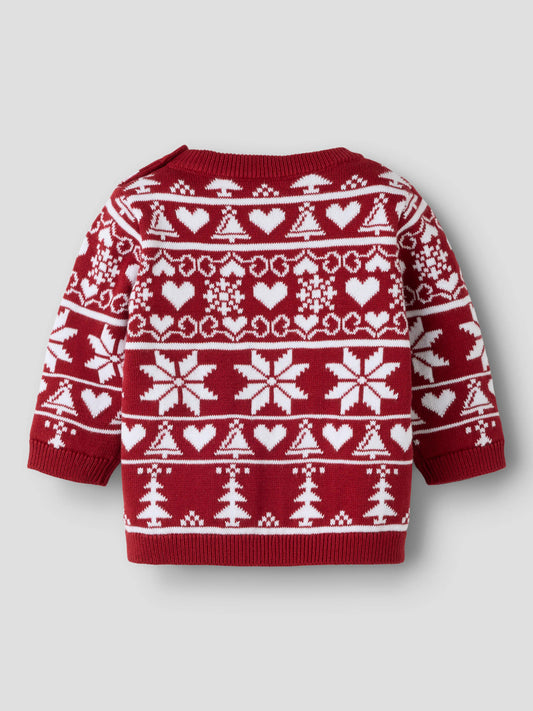 Name it Weihnachtspullover Baby