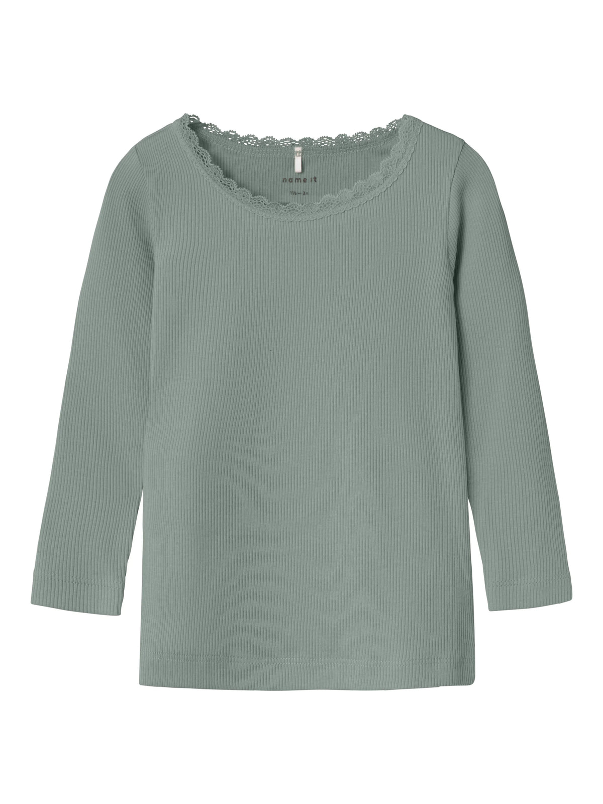 Name it Langarmshirt gerippt