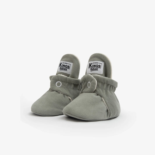 Kings & Rebels Booties Gamuza Classic - Stone Grey
