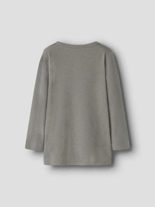 Name it Langarmshirt Basic gerippt
