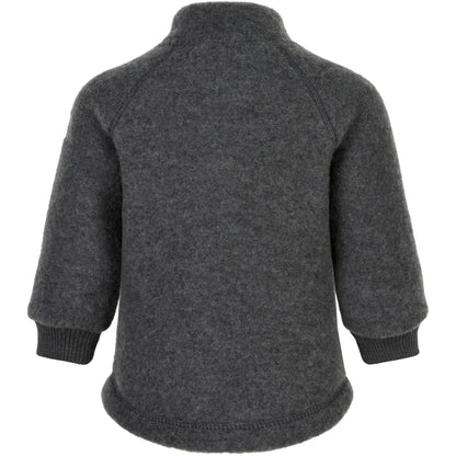 Mikk-line Jacke aus Merinowolle in Dunkelgrau