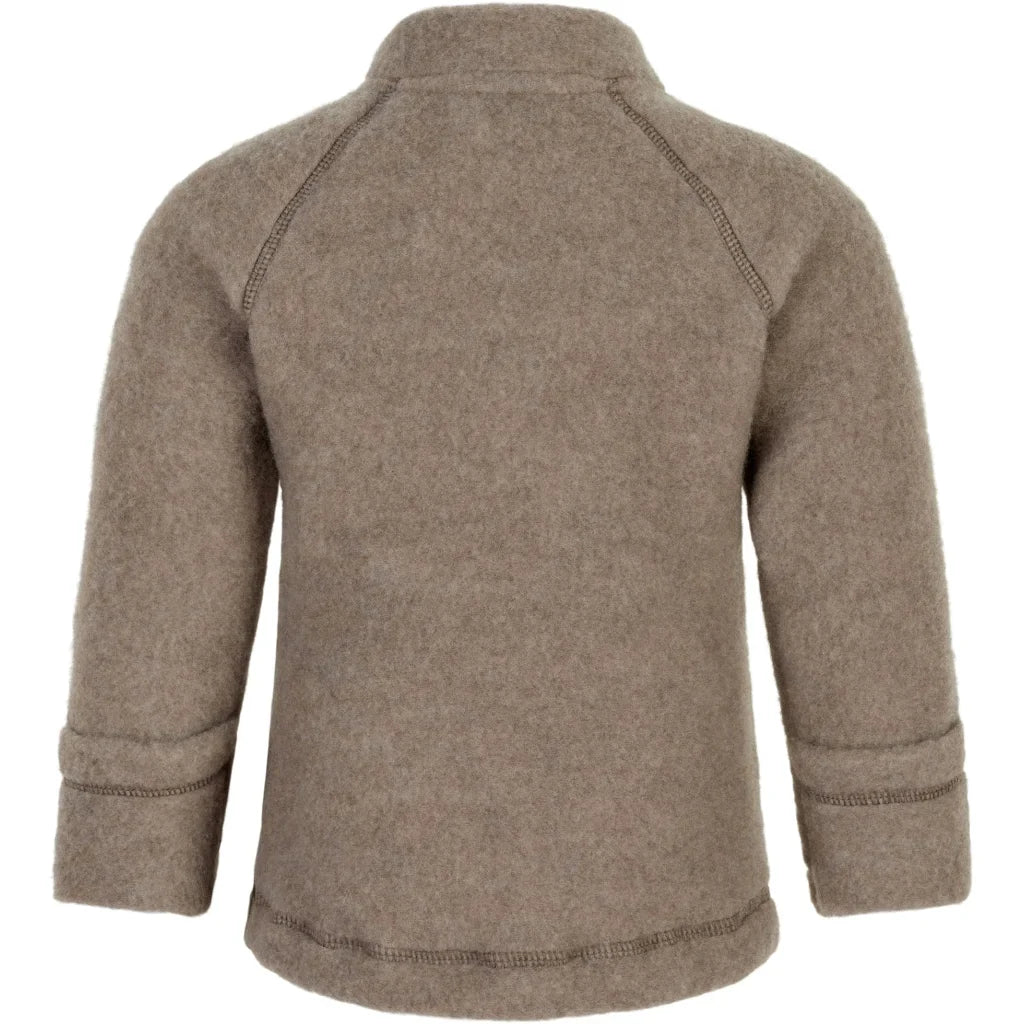 Mikk-line Jacke aus Merinowolle in Hellbraun