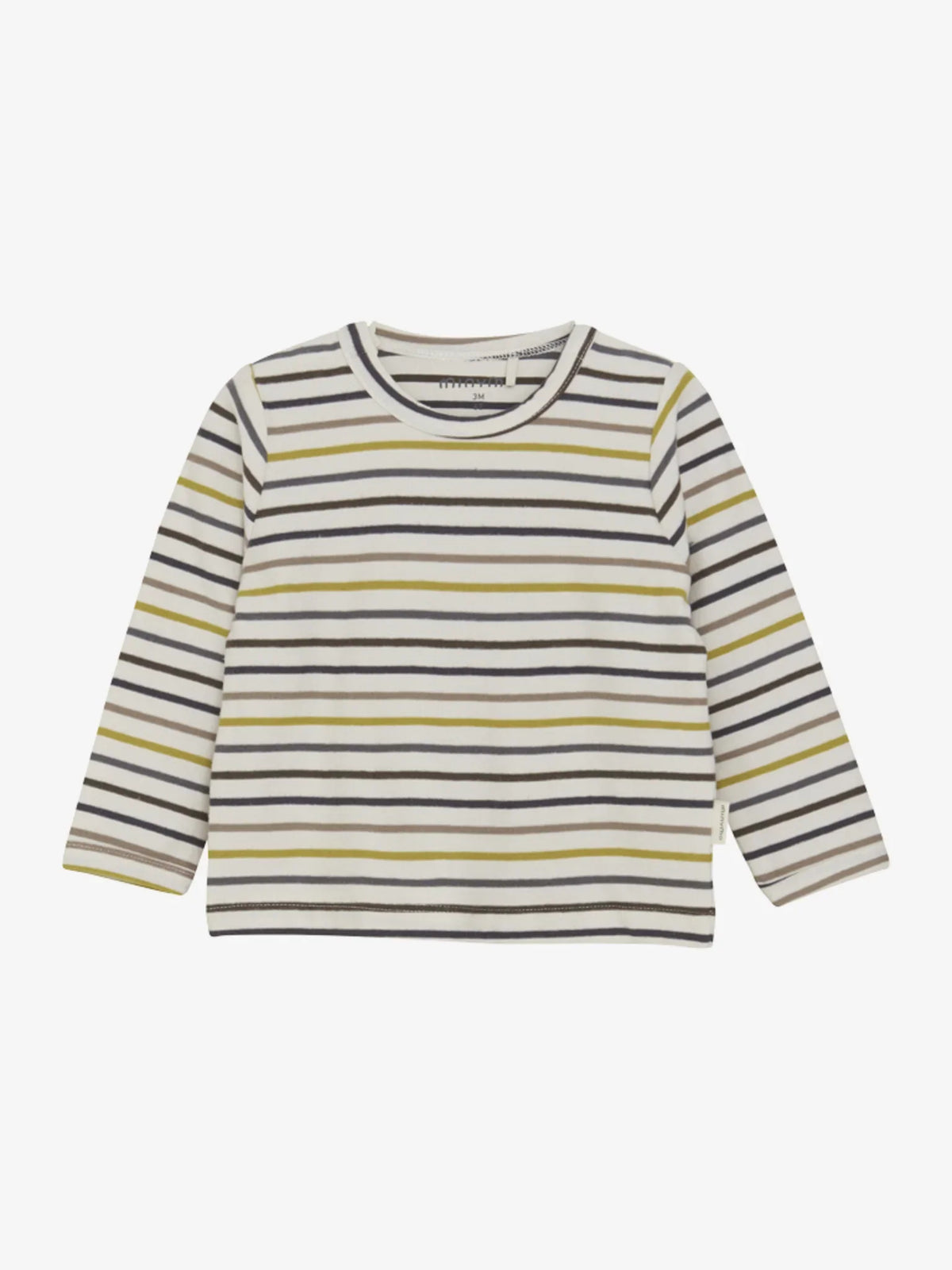 Minymo Langarmshirt geringelt GOTS