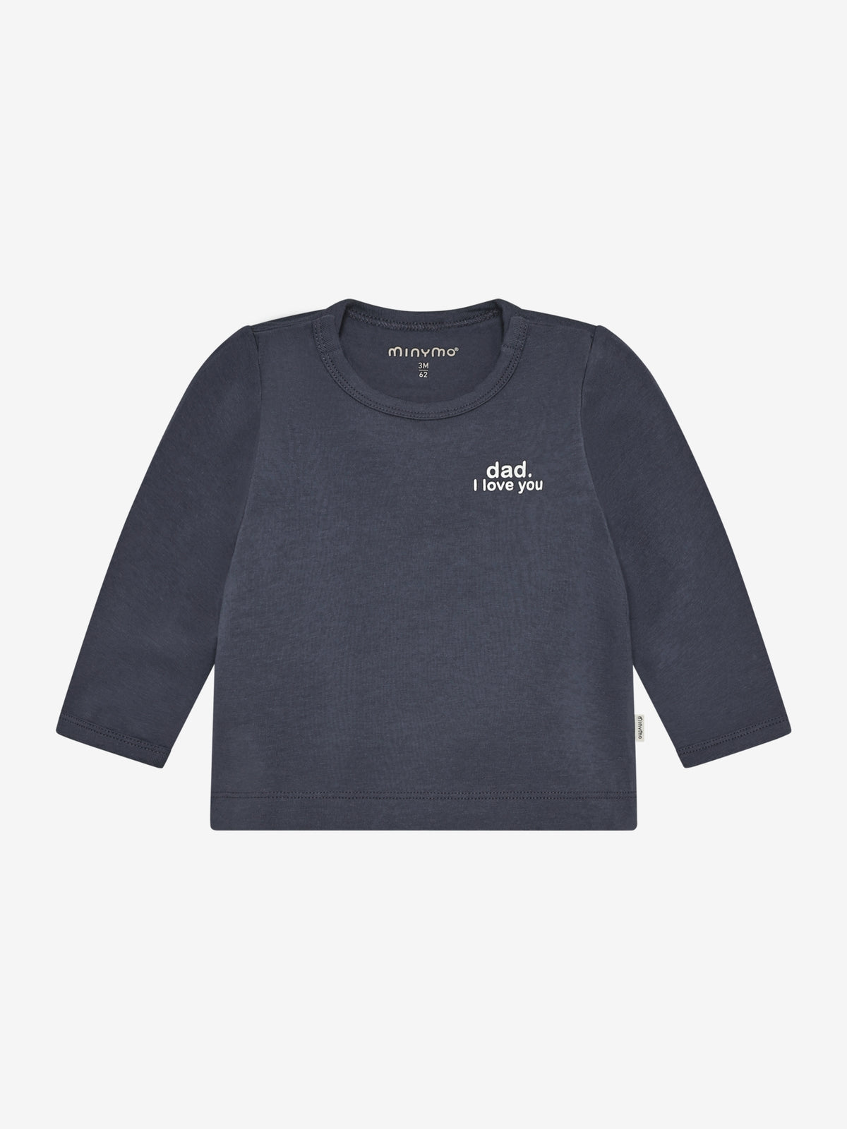 Minymo Langarmshirt Dad - I love you GOTS