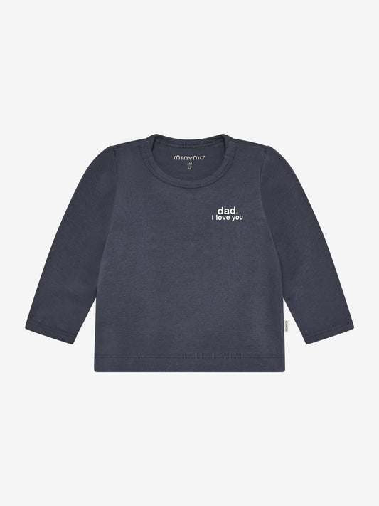 Minymo Langarmshirt Dad - I love you GOTS