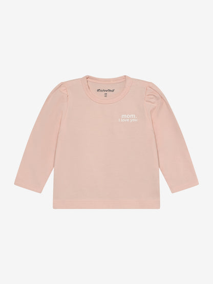 Minymo Langarmshirt Mom - I love you GOTS