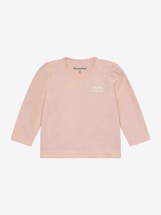 Minymo Langarmshirt Mom - I love you GOTS