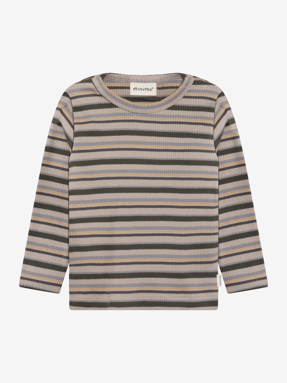 Minymo Langarmshirt geringelt