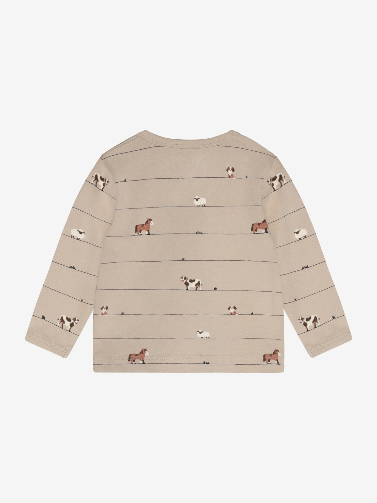 Minymo Langarmshirt mit Tierprint