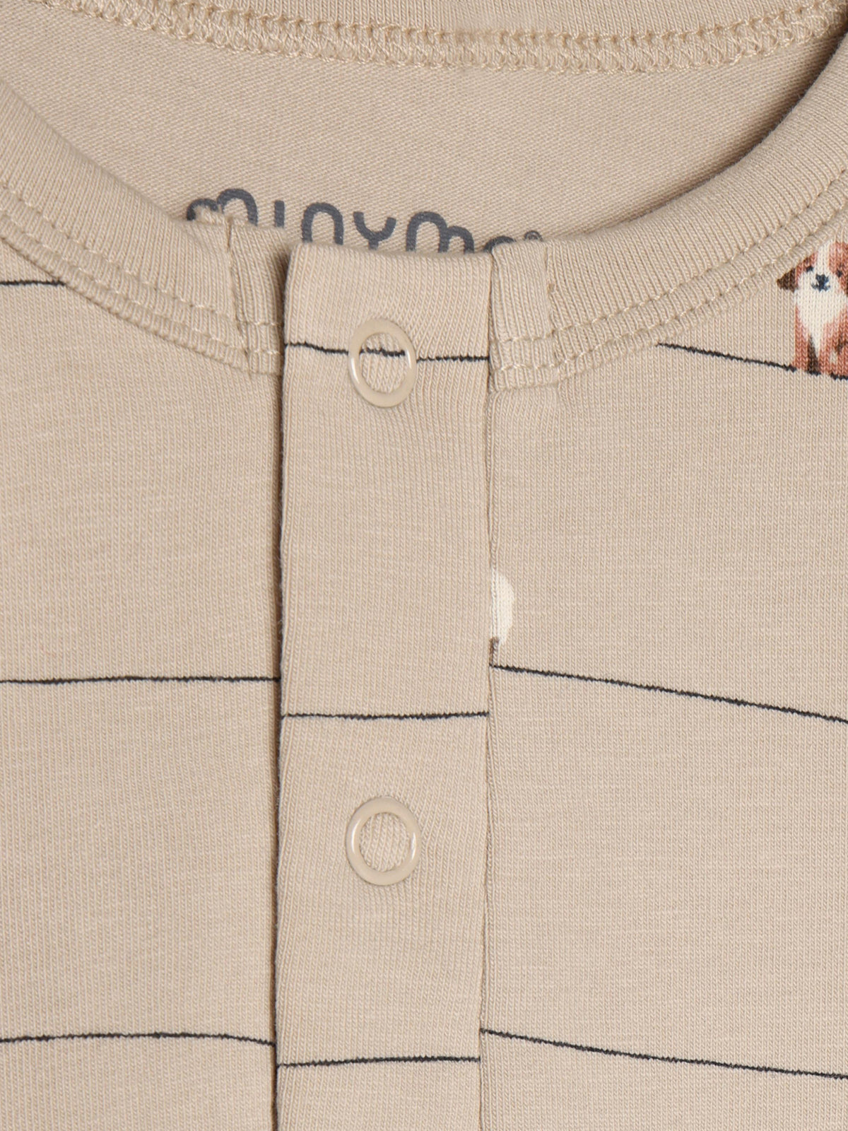 Minymo Langarmshirt mit Tierprint