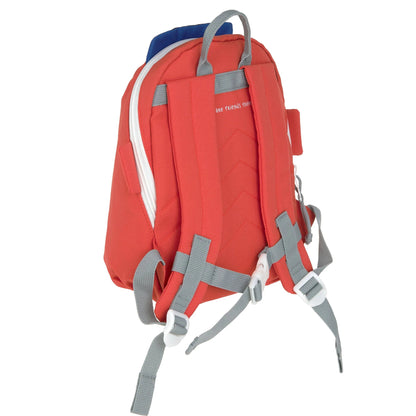Lässig Kindergartenrucksack Tiny - Feuerwehrauto, Rot