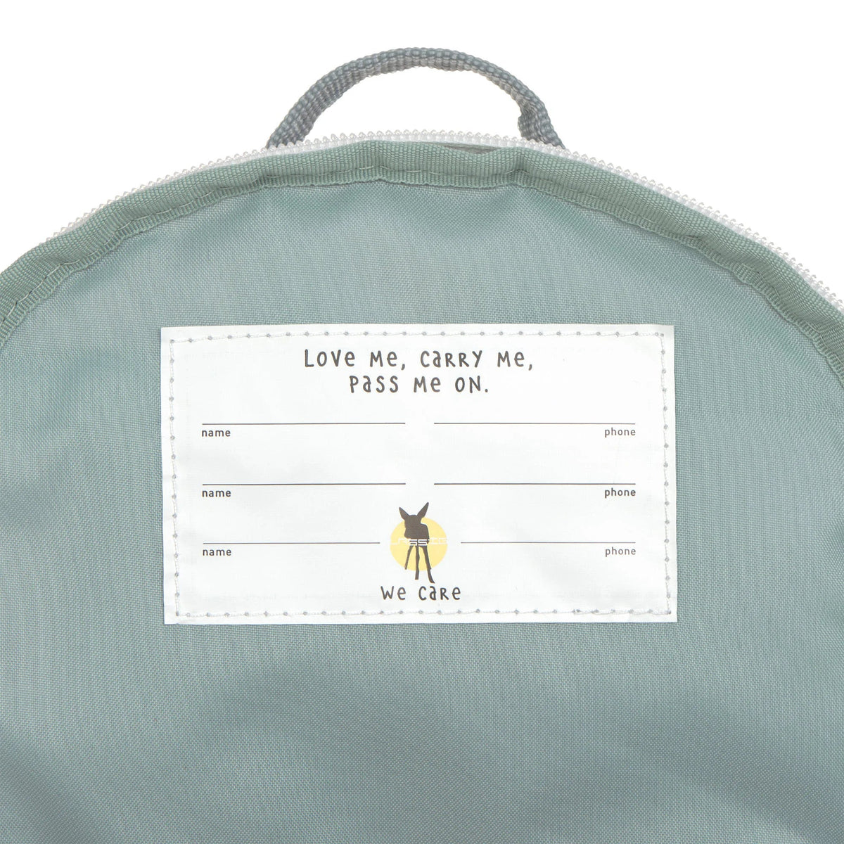 Lässig Kindergartenrucksack Tiny - Feuerwehrauto, Rot