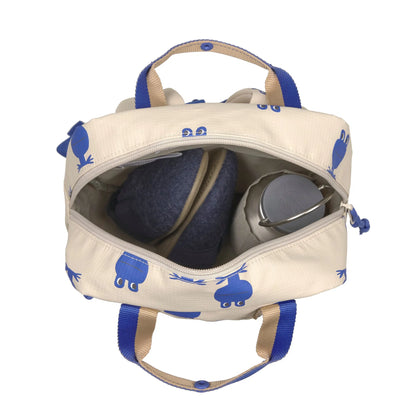 Lässig Kindergartenrucksack Square - Happy Trails, Frosch