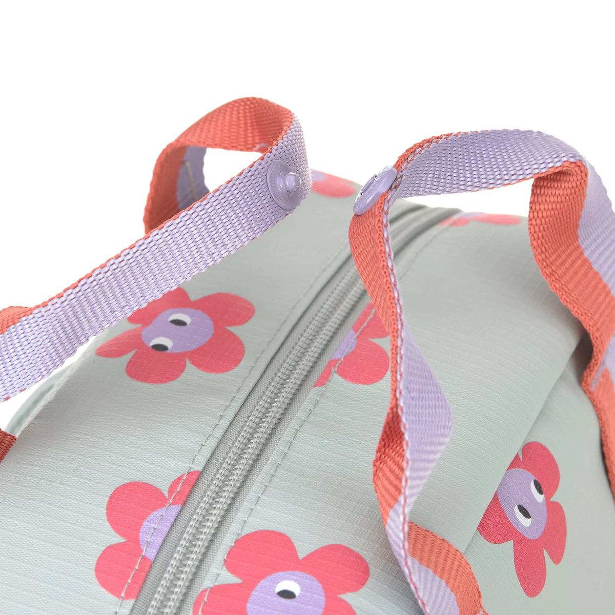 Lässig Kindergartenrucksack Square - Happy Trails, Blume