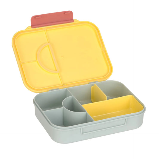 Lässig Brotdose Kinder -  Bento Lunchbox, Happy Trails, Blume