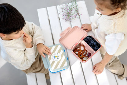 Lässig Brotdose Kinder - Bento Lunchbox, Sunny Explorer Grün