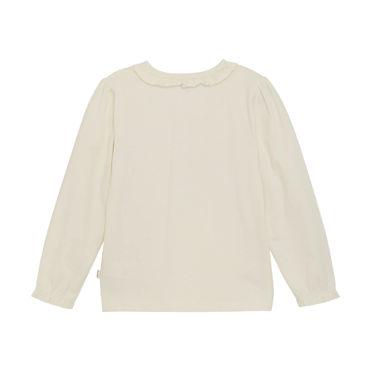 Minymo Langarmshirt mit Rüschenkragen