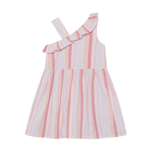Minymo Sommerkleid Seersucker mit Streifen