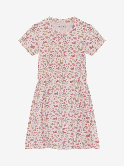 Minymo Kleid Kurzarm mit Blümchenprint