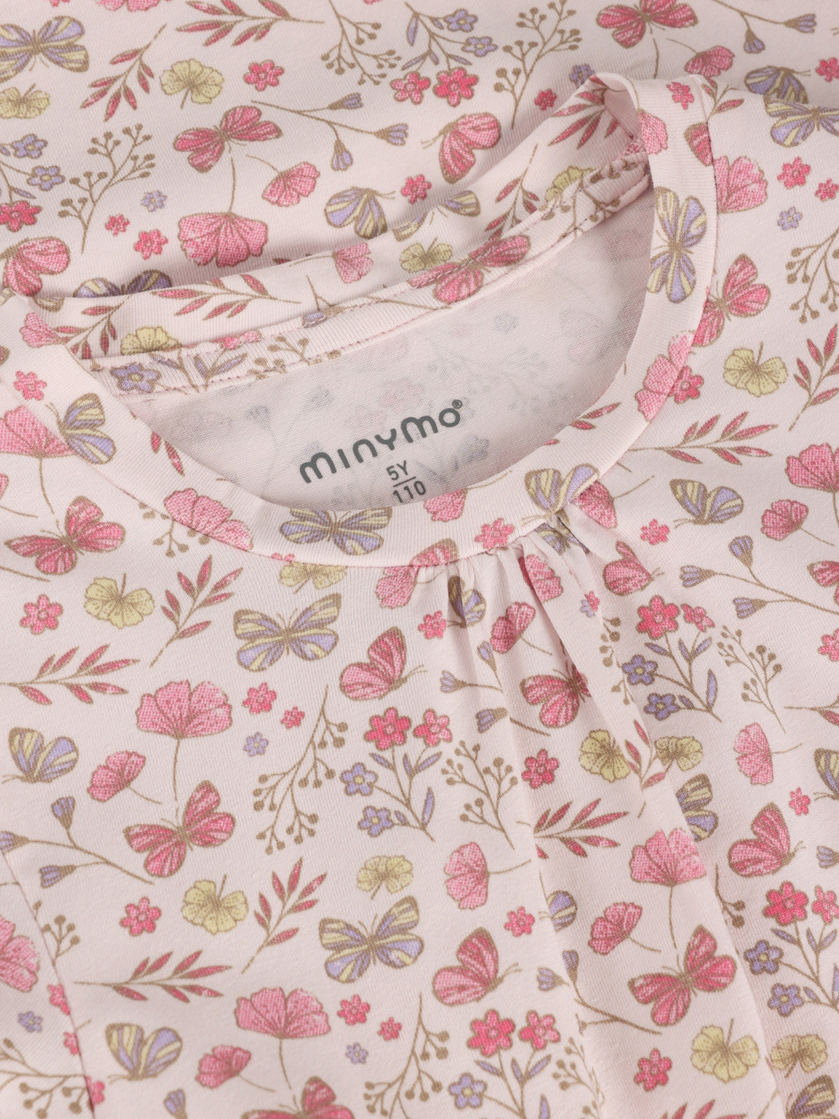 Minymo Kleid Kurzarm mit Blümchenprint
