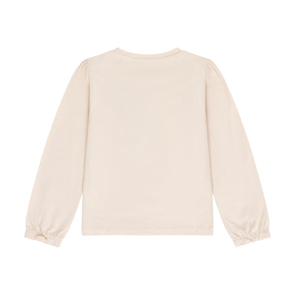 Minymo Langarmshirt mit Stickerei GOTS