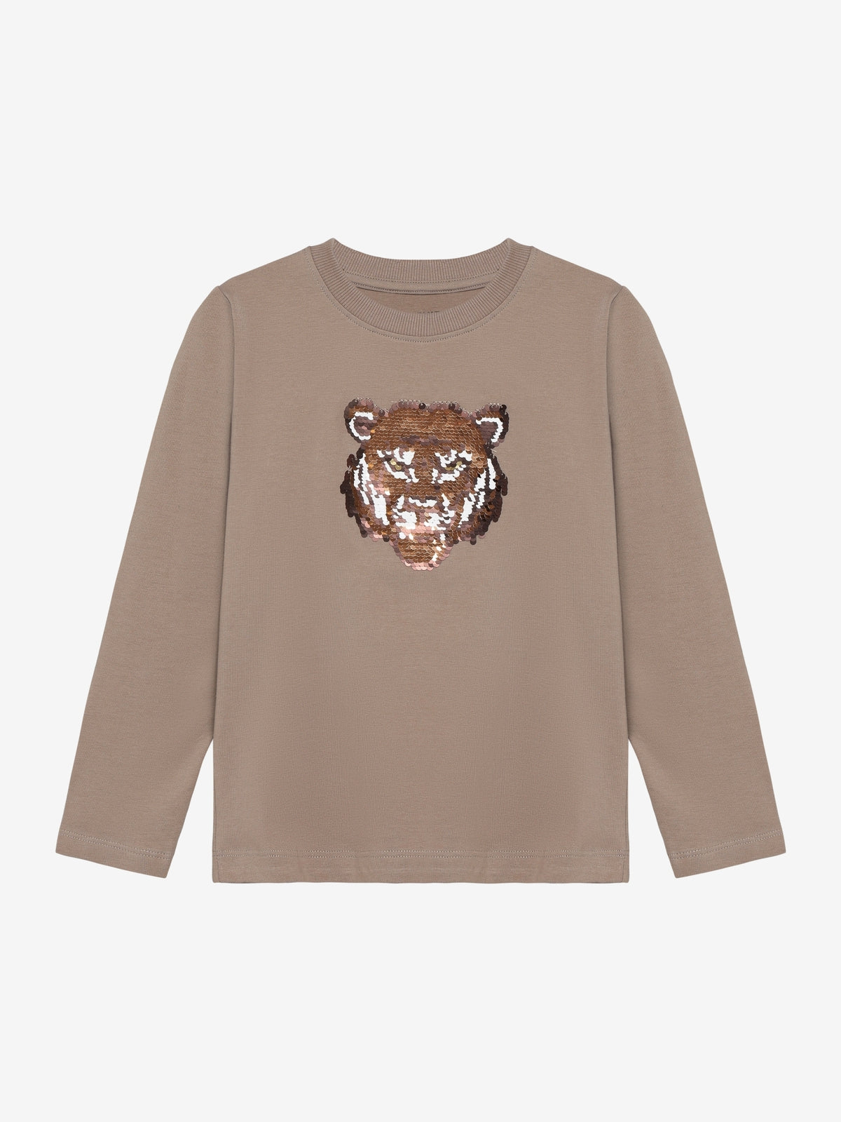 Minymo Langarmshirt mit Wendepailletten