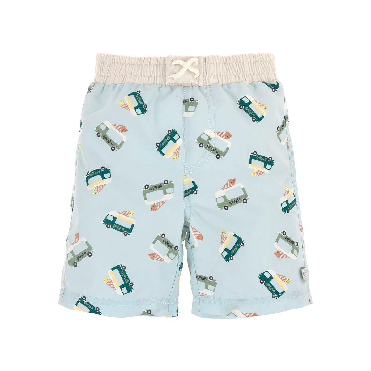 Lässig UV Badehose Kinder (mit Windel) - Eis, Blau