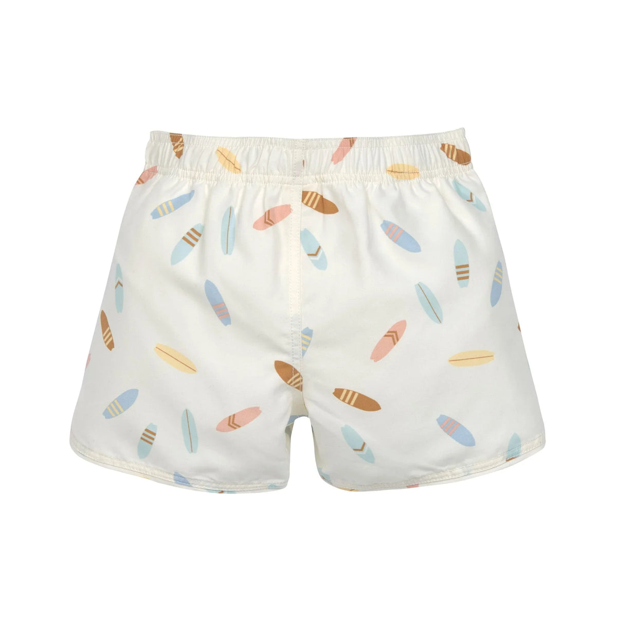 Lässig Badehose Kinder - Surfbrett, Weiß