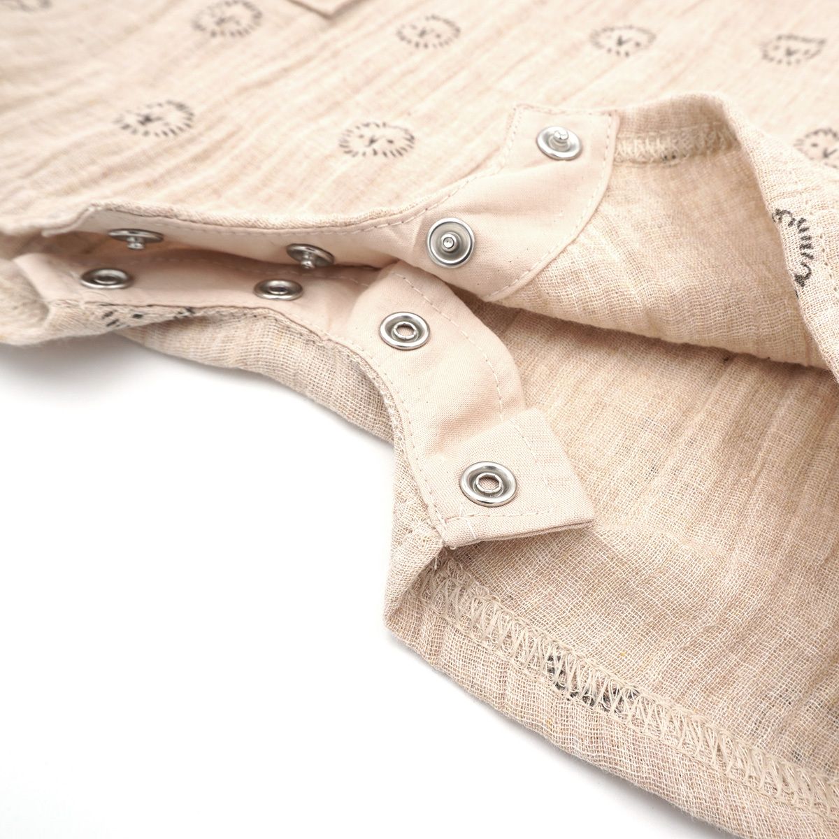 maximo GOTS BABY-Latzshorts, Taschen Musselinstoff, Futter, Windelöffnung