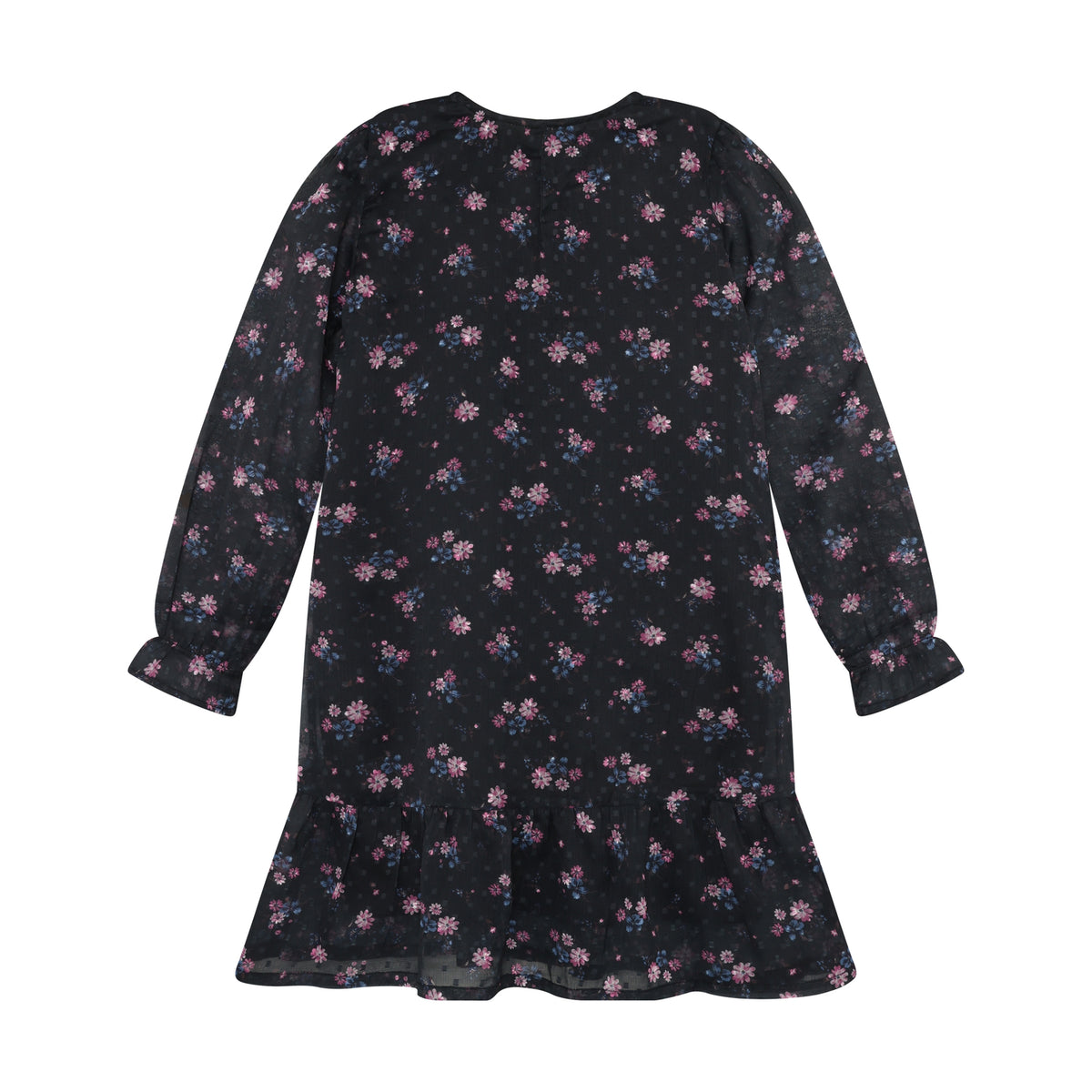 Minymo Kleid Langarm Dobby