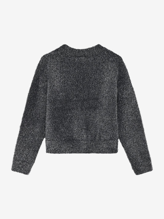 Minymo Strickjacke mit Glitzerfäden
